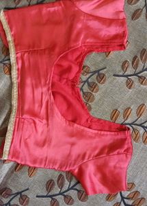 Elegant Coral Blouse