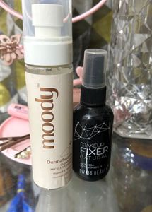 Swiss Beauty Makeup Fixer & Moody Micellar Water