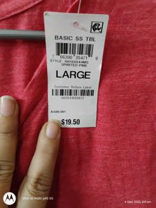 STYLE &amp; CO.&#39;S BRAND NEW CASUAL  LIGHT PINK T-SHIRT