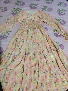 Floral Print Maxi Dress