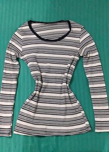 Striped Long Sleeve Top