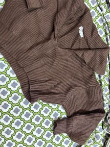 Brown Knit Sweater
