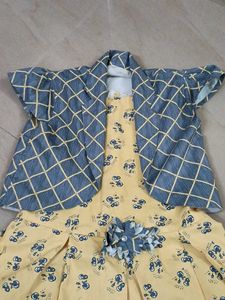 Jacket-styled gown