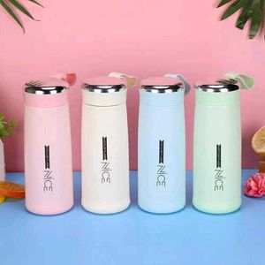 Glass Water Bottle With Vaccum Flask And Loop