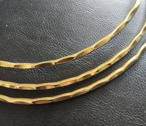 Gold Tone Layered Necklace