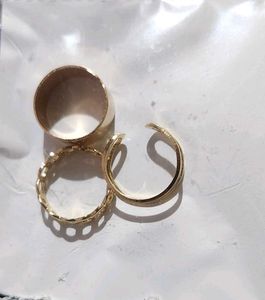 Silver &amp; Gold Ring Set