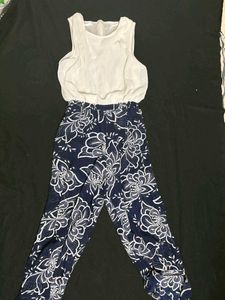 Jumpsuit With Floral Print