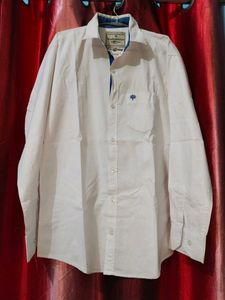 Cotton Shirt Woodland active white