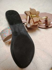 Cute Butterfly Thong Sandals