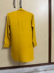 Kids Mustard/Yellow Kurta