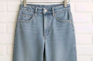 Wide Leg Denim Jeans