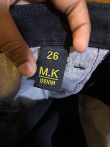 Stylish Black Denim Jeans