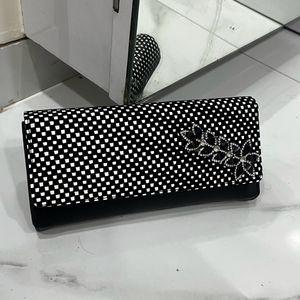 Elegant Black &amp; White Wallet