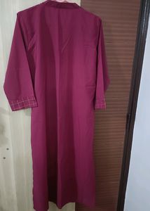 Magenta Kurta And Plazzo Set