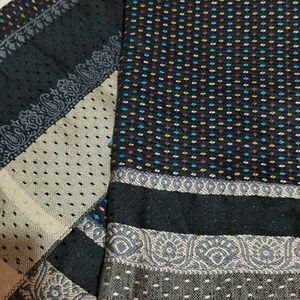 Black Woolen Shawl