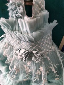 Elegant Blue Party Dress