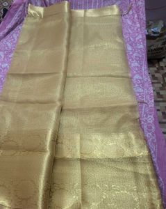 Tissue saree with blouse