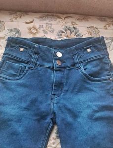 Dark Blue Denim Jeans