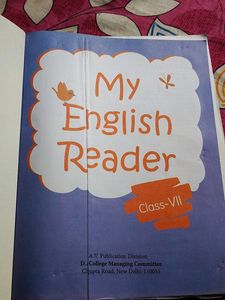 DAV MY ENGLISH READER BOOK OF CLASS 7