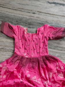 Pink Ethnic Dress