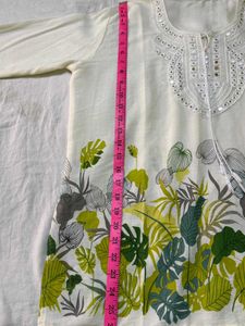 Floral Print Kurta