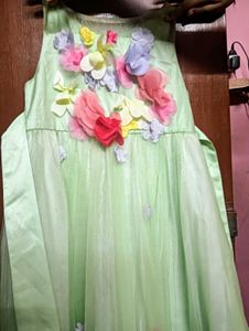 Mint Green Flower Girl Dress