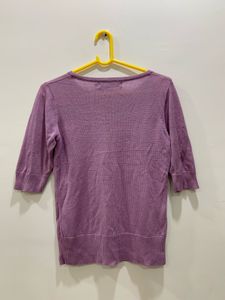 Cute Lilac Knit Top