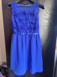Blue Mini Dress
