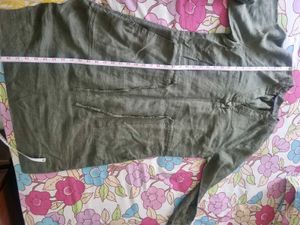 Olive Green M&amp;S tunic Top