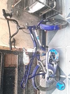 Kids' Blue Bicycle w/ Training Wheels