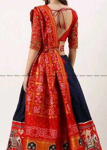 Elegant Lehenga Choli Set (Unstitched)