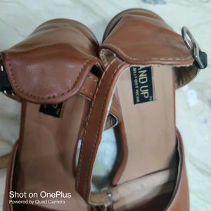 Sale of 2  ✌️hurry up✌️ Double Dhamaka👉pack of Brown block heels and white sports shoes...❌ No Coins❌ only cash