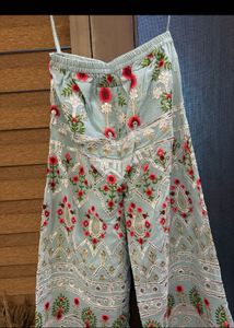 Elegant Embroidered Kurta Pants And Dupatta