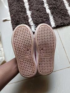 Girls Floral Slippers