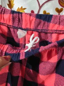 Red &amp; Black Checked Lounge Pants