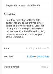 Elegant Kurta Sets - Mix &amp; Match
