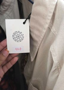 Beige Overshirt Jacket