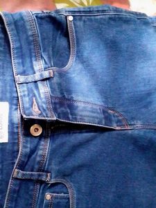 Dark Blue Boot Cut Jeans