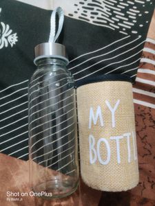 Glass Bottle With Cover