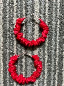 Scrunchie Ribbon And Earrings Set