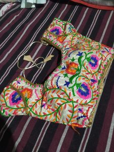 Embroidered Multi Colour  Blouse