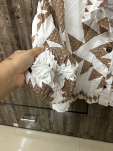 White crop Shirt
