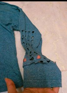 Hand And Back Design Top