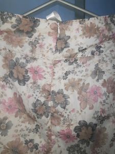 Brand New Skirt Beautiful Shining Flowers