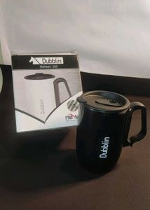 Dubblin Black Travel Mug with Lid