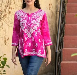 Embroidery Short Kurti