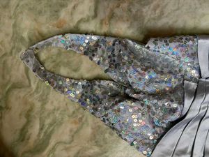 Sequin Detail Party Dress