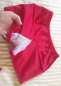 Red Skuarts Bikini Set