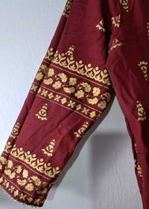 Maroon Umbrella Suit