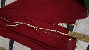 Red Georgette Lehenga